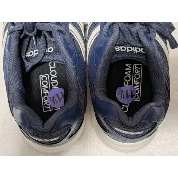 Adidas Eclyptix 2000 Mens size 11 1/2 running shoe blue/white JR5155 New NWT - Picture 7 of 11